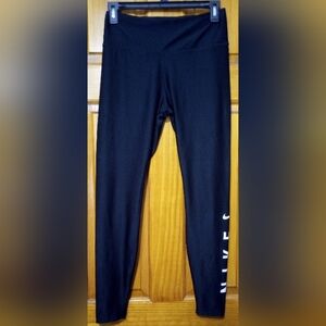 Nike Dri-Fit Tights/Leggings, Navy Blue, Size S